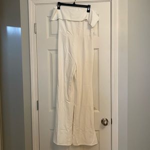 Off the shoulder jumpsuit